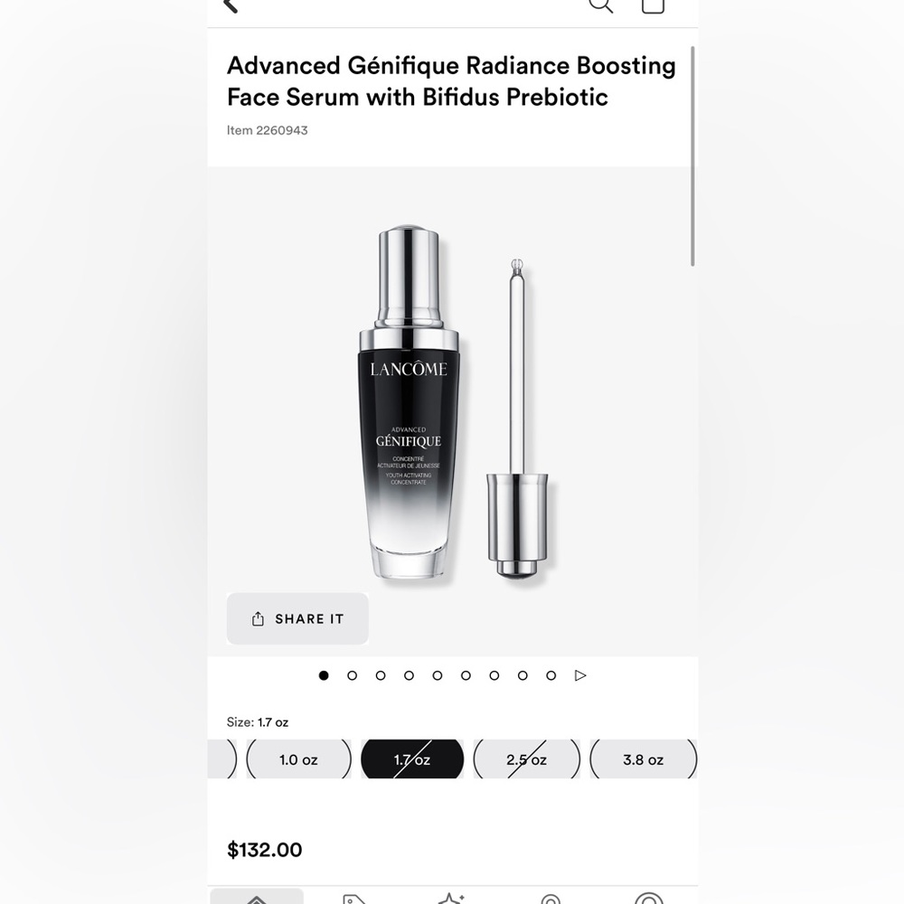 Lancome paris- advanced Genifique: youth activating concentrate